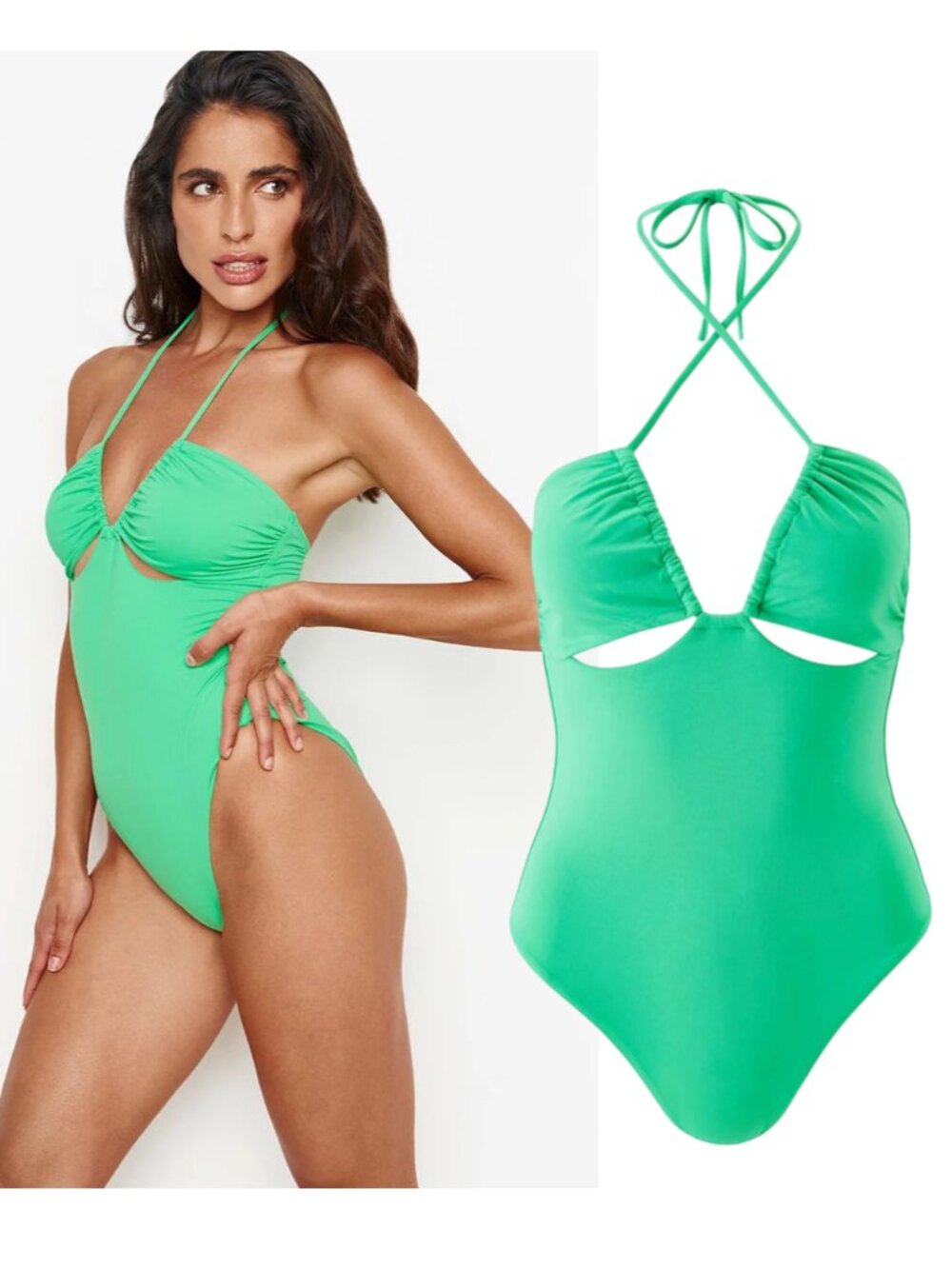 MELISSA ODABASH Lampedusa one pc swimnsuit UK 10 US 6 NWT